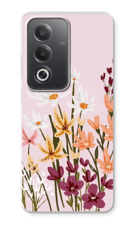 Painted wildflowers