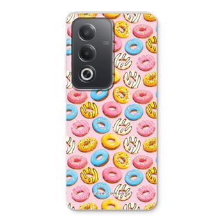 Rosafarbene Donuts