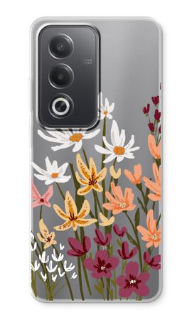 Painted wildflowers