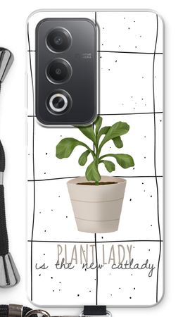 Houseplant on windowpane