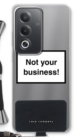 Not your business