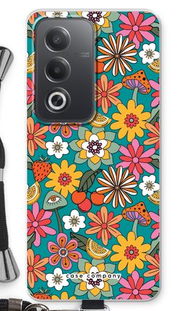 Retro Flowers N°2 - Blue