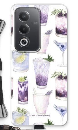 Violet cocktails