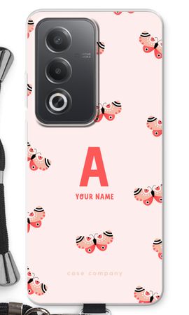 Rosy Butterflies Monogram
