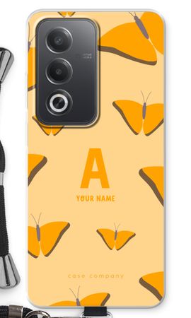 Amber Butterflies Monogram