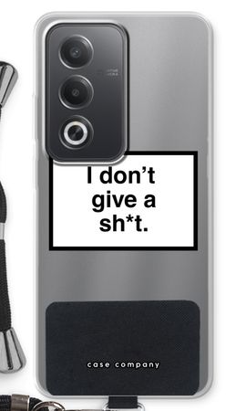 Don't give a shit