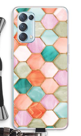 Hexagons in stained glass