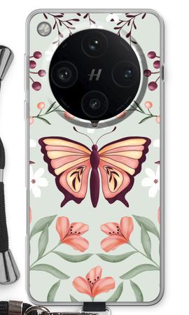 Butterfly in a floral world