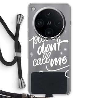 Don't call