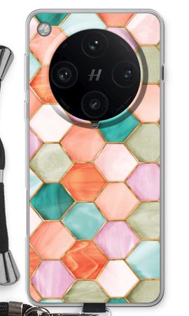 Hexagons in stained glass