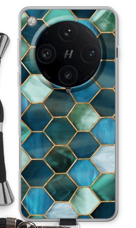 Hexagons in stained glass