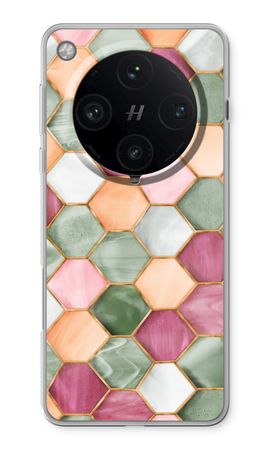 Hexagons in stained glass