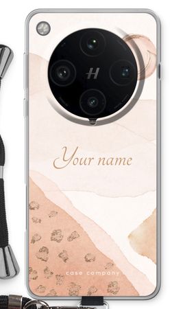 Gold Spots Namecase - Blush