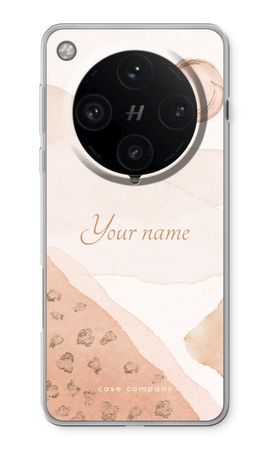 Gold Spots Namecase - Blush