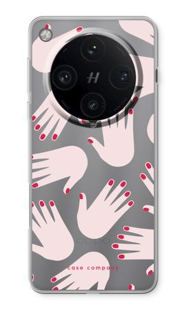 Hands pink