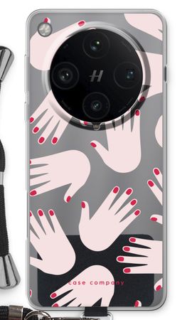 Hands pink