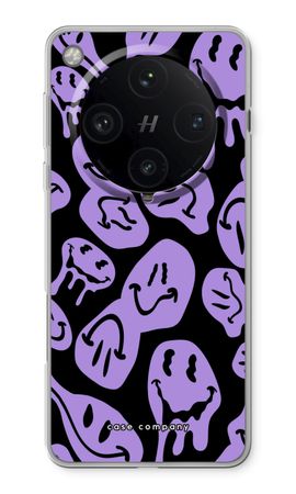 Melting Smiley - Purple