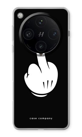 Middle finger black