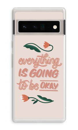 Optimistic flower girl