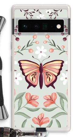 Butterfly in a floral world