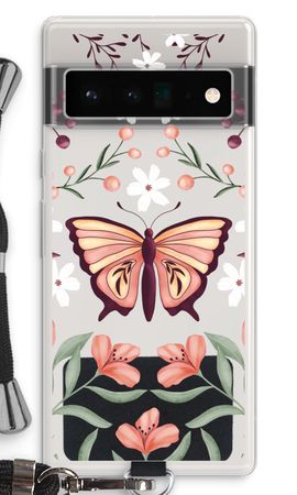 Butterfly in a floral world
