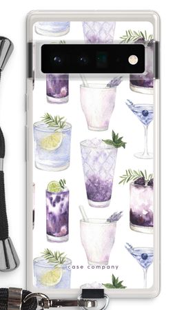 Violet cocktails
