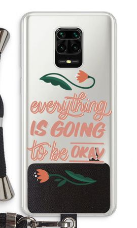 Optimistic flower girl