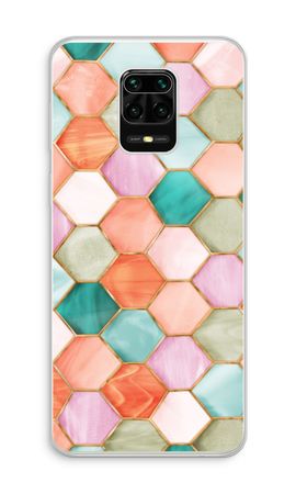 Hexagons in stained glass