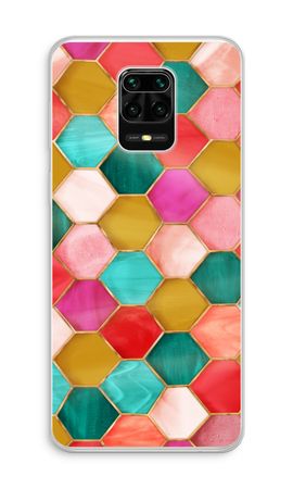 Hexagons in stained glass