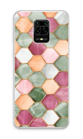 Hexagons in stained glass