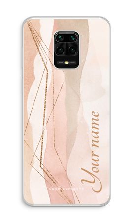 Gold Lines Namecase - Blush