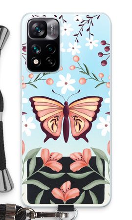 Butterfly in a floral world