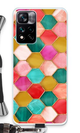 Hexagons in stained glass