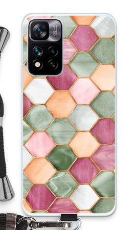 Hexagons in stained glass