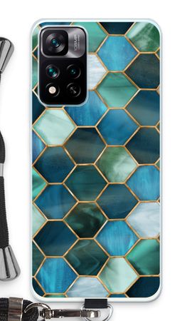 Hexagons in stained glass