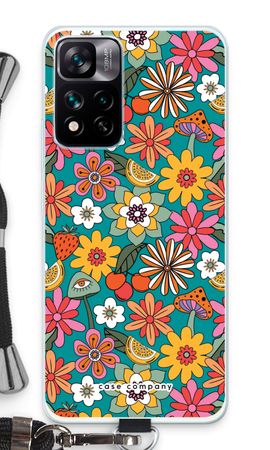 Retro Flowers N°2 - Blue