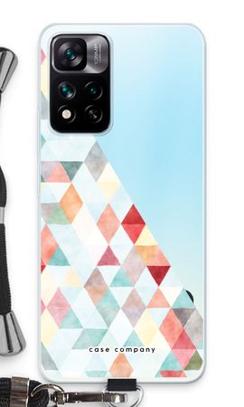 Coloured triangles pastel