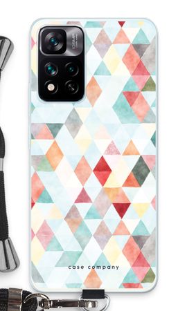 Coloured triangles pastel