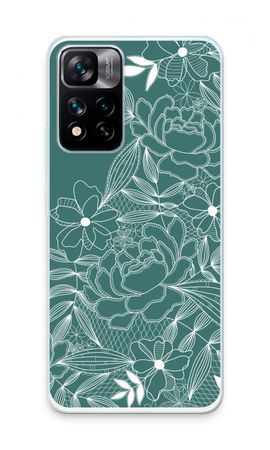 Flowers in lace