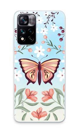 Butterfly in a floral world