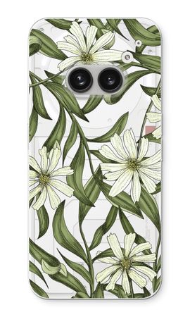 White flower pattern