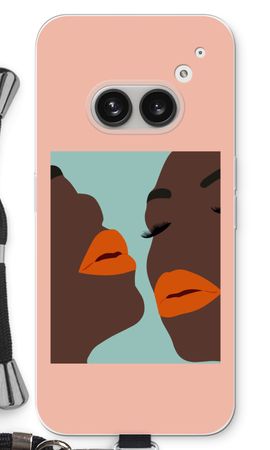 Orange lips