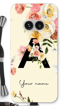 Flirty Flowers Monogram