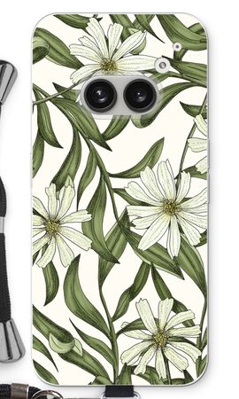 White flower pattern
