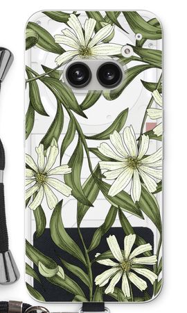 White flower pattern