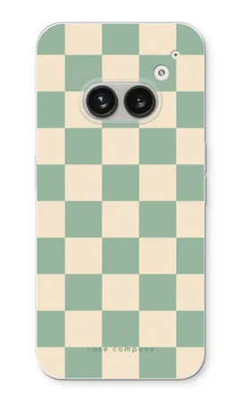 Checkered Mint, Nothing Phone (2a) mykt deksel