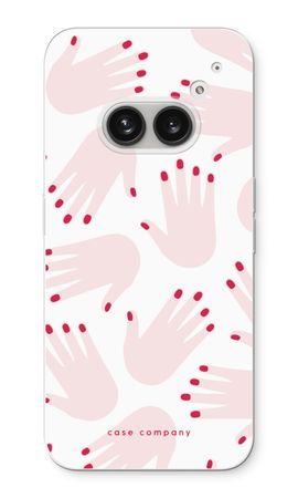 Hands pink