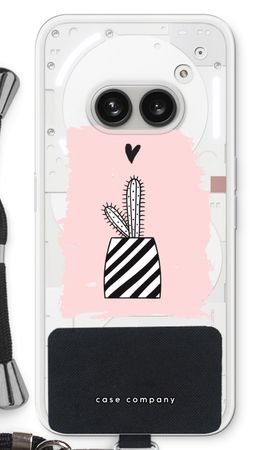 Black and white cactus
