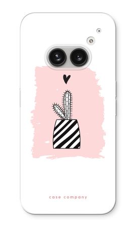 Black and white cactus