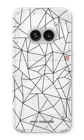 Geometric lines black